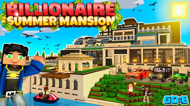 Thumbnail of the Minecraft Bedrock Marketplace product Billionaire Summer Mansion created by GoE-Craft.