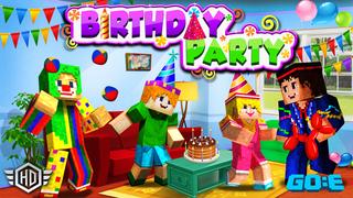 Thumbnail of the Minecraft Bedrock Marketplace product Birthday Party! HD created by GoE-Craft.