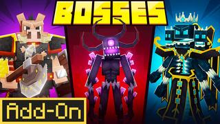 Thumbnail of the Minecraft Bedrock Marketplace product Add-On BOSSES created by GoE-Craft.