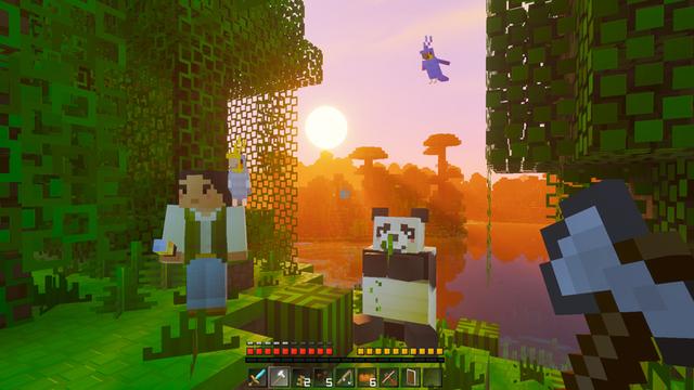 Screenshot of the Minecraft Bedrock Marketplace product C-Tetra created by GoE-Craft.