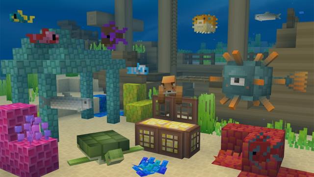 Screenshot of the Minecraft Bedrock Marketplace product C-Tetra created by GoE-Craft.