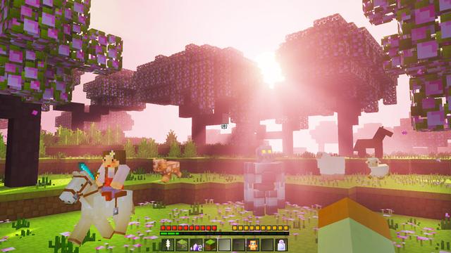 Screenshot of the Minecraft Bedrock Marketplace product C-Tetra created by GoE-Craft.