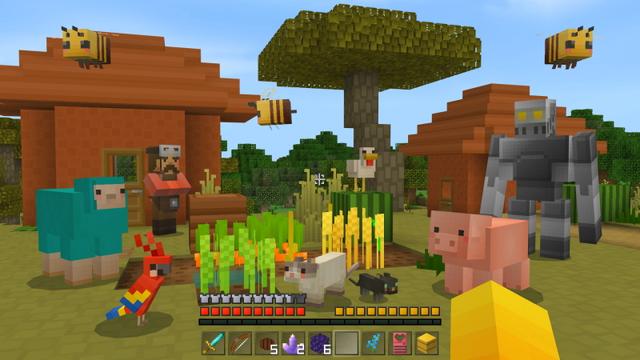 Screenshot of the Minecraft Bedrock Marketplace product C-Tetra created by GoE-Craft.