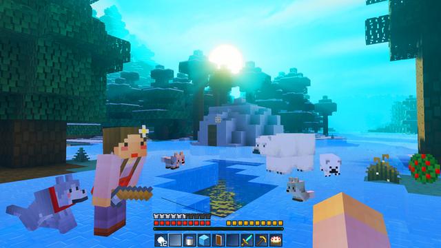 Screenshot of the Minecraft Bedrock Marketplace product C-Tetra created by GoE-Craft.