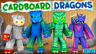 Thumbnail of the Minecraft Bedrock Marketplace product Cardboard Dragons created by GoE-Craft.