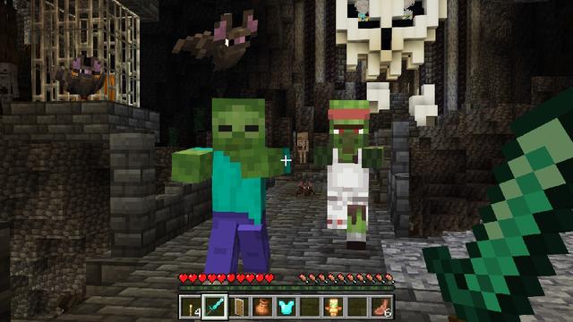 Screenshot of the Minecraft Bedrock Marketplace product Castle Dracula created by GoE-Craft.