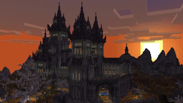 Screenshot of the Minecraft Bedrock Marketplace product Castle Dracula created by GoE-Craft.