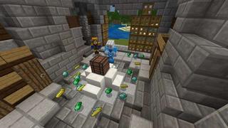 Screenshot of the Minecraft Bedrock Marketplace product Castle Raid created by GoE-Craft.