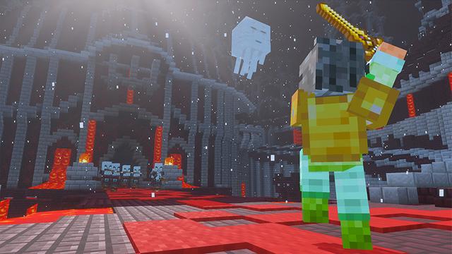 Screenshot of the Minecraft Bedrock Marketplace product Castle Raid created by GoE-Craft.