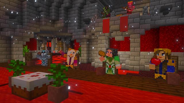 Screenshot of the Minecraft Bedrock Marketplace product Castle Raid created by GoE-Craft.