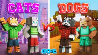 Thumbnail of the Minecraft Bedrock Marketplace product Cats vs Dogs created by GoE-Craft.
