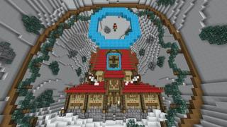 Screenshot of the Minecraft Bedrock Marketplace product Christmas Droppers created by GoE-Craft.