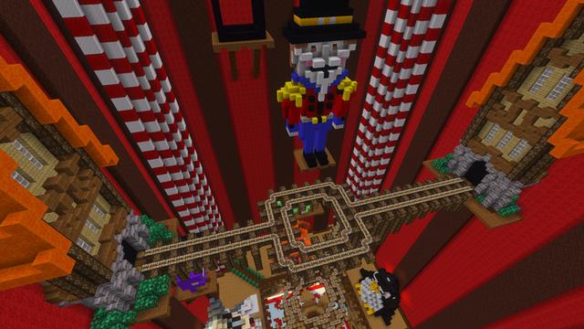 Screenshot of the Minecraft Bedrock Marketplace product Christmas Droppers created by GoE-Craft.