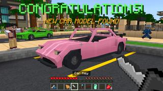 Screenshot of the Minecraft Bedrock Marketplace product City Cars Simulator created by GoE-Craft.
