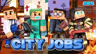 Thumbnail of the Minecraft Bedrock Marketplace product City Jobs created by GoE-Craft.