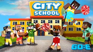 Thumbnail of the Minecraft Bedrock Marketplace product City School created by GoE-Craft.