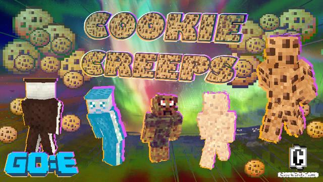 Thumbnail of the Minecraft Bedrock Marketplace product Cookie Creeps Skin Pack created by GoE-Craft.