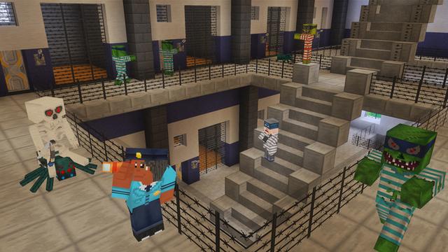 Screenshot of the Minecraft Bedrock Marketplace product Cops & Robbers created by GoE-Craft.