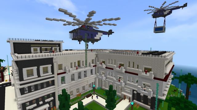 Screenshot of the Minecraft Bedrock Marketplace product Cops & Robbers created by GoE-Craft.