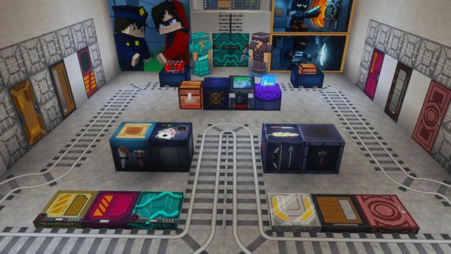 Screenshot of the Minecraft Bedrock Marketplace product Cops & Robbers created by GoE-Craft.