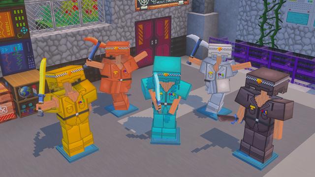 Screenshot of the Minecraft Bedrock Marketplace product Cops & Robbers created by GoE-Craft.