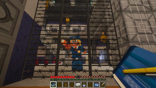 Screenshot of the Minecraft Bedrock Marketplace product Cops & Robbers created by GoE-Craft.