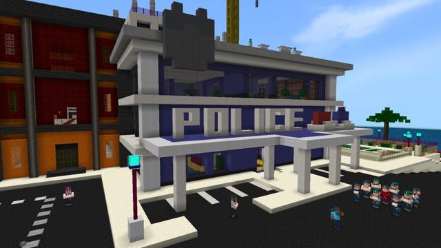Screenshot of the Minecraft Bedrock Marketplace product Cops & Robbers created by GoE-Craft.