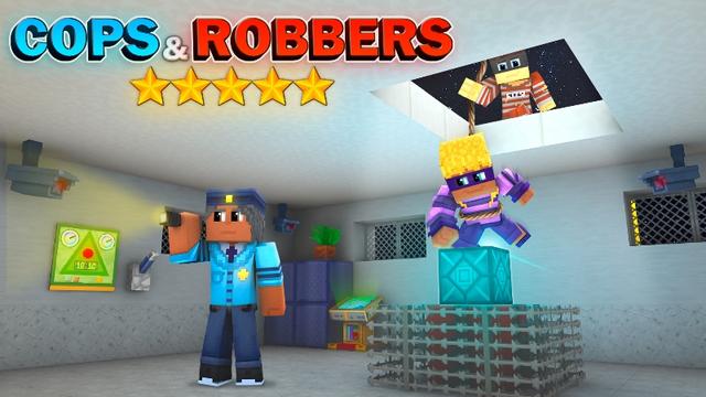 Thumbnail of the Minecraft Bedrock Marketplace product Cops & Robbers created by GoE-Craft.