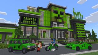 Screenshot of the Minecraft Bedrock Marketplace product Creeper Mansion created by GoE-Craft.