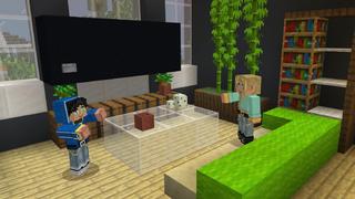 Screenshot of the Minecraft Bedrock Marketplace product Creeper Mansion created by GoE-Craft.