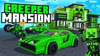 Thumbnail of the Minecraft Bedrock Marketplace product Creeper Mansion created by GoE-Craft.