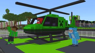 Screenshot of the Minecraft Bedrock Marketplace product Creeper Vehicles created by GoE-Craft.
