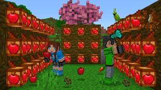 Screenshot of the Minecraft Bedrock Marketplace product Crops are Items created by GoE-Craft.