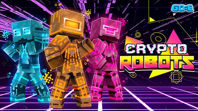 Thumbnail of the Minecraft Bedrock Marketplace product Crypto Robots created by GoE-Craft.