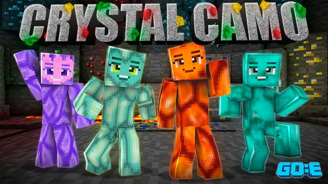 Thumbnail of the Minecraft Bedrock Marketplace product Crystal Camo created by GoE-Craft.