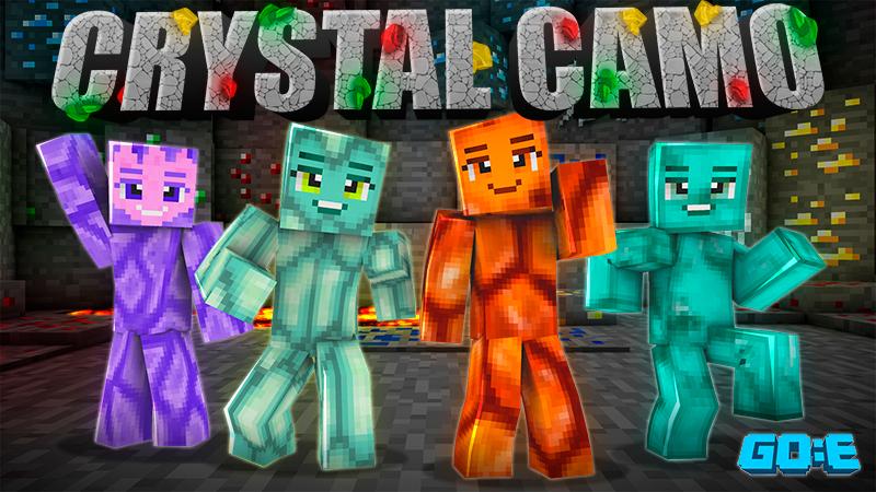 Crystal Camo by GoE-Craft | CHUNK - Minecraft Bedrock Marketplace Explorer