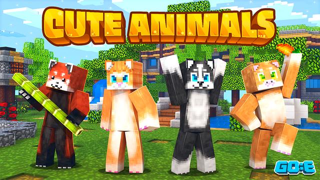 Thumbnail of the Minecraft Bedrock Marketplace product Cute Animals created by GoE-Craft.