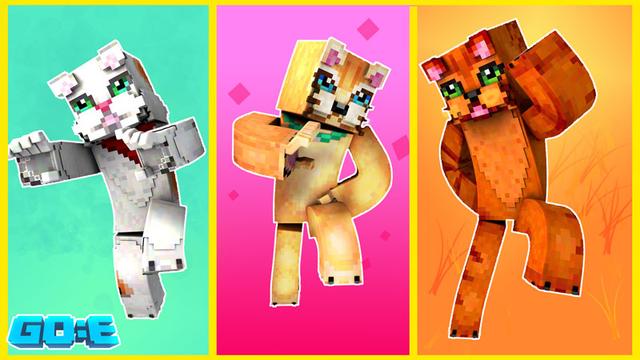 Thumbnail of the Minecraft Bedrock Marketplace product Cute Cats created by GoE-Craft.