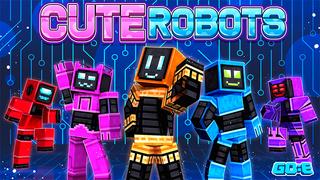 Thumbnail of the Minecraft Bedrock Marketplace product Cute Robots created by GoE-Craft.