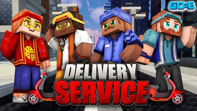 Thumbnail of the Minecraft Bedrock Marketplace product Delivery Service created by GoE-Craft.