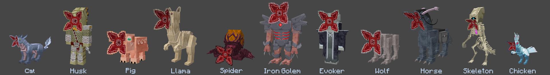 Panorama of the Minecraft Bedrock Marketplace product Demogorgon Expansion created by GoE-Craft.