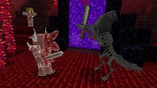 Screenshot of the Minecraft Bedrock Marketplace product Demogorgon Expansion created by GoE-Craft.