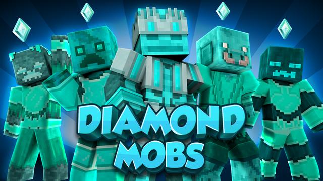 Thumbnail of the Minecraft Bedrock Marketplace product Diamond Mobs created by GoE-Craft.