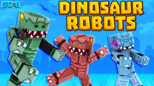 Thumbnail of the Minecraft Bedrock Marketplace product Dinosaur Robots created by GoE-Craft.