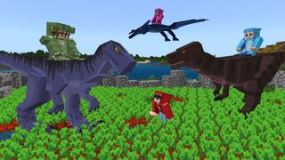 Screenshot of the Minecraft Bedrock Marketplace product Dinosaur World created by GoE-Craft.
