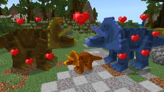Screenshot of the Minecraft Bedrock Marketplace product Dinosaur World created by GoE-Craft.