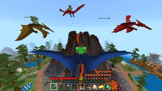 Screenshot of the Minecraft Bedrock Marketplace product Dinosaur World created by GoE-Craft.