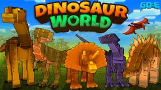 Thumbnail of the Minecraft Bedrock Marketplace product Dinosaur World created by GoE-Craft.