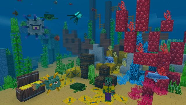 Screenshot of the Minecraft Bedrock Marketplace product Dragon Legends - OP Textures created by GoE-Craft.