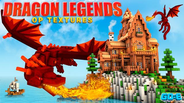 Thumbnail of the Minecraft Bedrock Marketplace product Dragon Legends - OP Textures created by GoE-Craft.